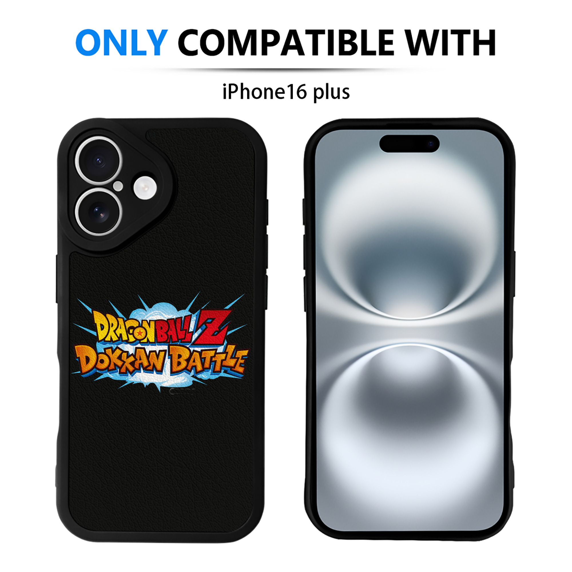 （画像用） ドラゴンボール DRAGON BALL 【iPhone 16シリーズ対応】シリコンスマホケース（レザー調） 材質：シリコン